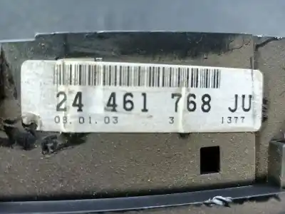 Peça sobressalente para automóvel em segunda mão quadrante por opel zafira a zafira a referências oem iam 24461768  