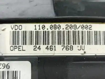 Peça sobressalente para automóvel em segunda mão quadrante por opel zafira a zafira a referências oem iam 24461768  