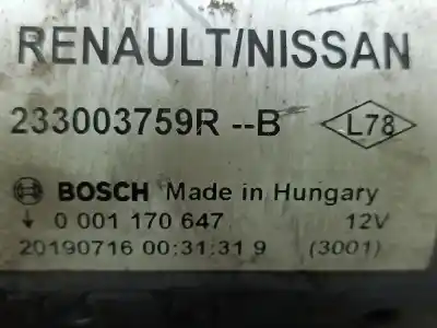 Автозапчастина б/у двигун запускається для renault megane i scenic ja renault посилання на oem iam 233003759r  