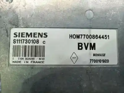 Second-hand car spare part ecu engine control for renault megane i scenic ja renault oem iam references s111730108c  