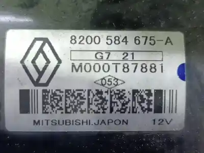 Second-hand car spare part starter motor for renault megane i scenic ja renault oem iam references 8200584675a  