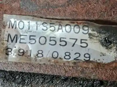 Second-hand car spare part gearbox for mitsubishi l 200 k6 7 2500 td glx 4-ptas. oem iam references m011s5a009  
