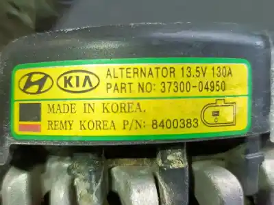 Pezzo di ricambio per auto di seconda mano ALTERNATORE per HYUNDAI I20  Riferimenti OEM IAM 3730004950  8400383