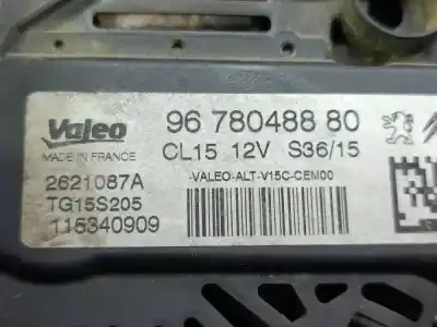 Peça sobressalente para automóvel em segunda mão alternador por peugeot 508 10 2010 referências oem iam 9678048880  