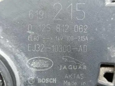Peça sobressalente para automóvel em segunda mão alternador por land rover range rover evoque se dynamic 150 cv / 110 kw referências oem iam 0125812062  