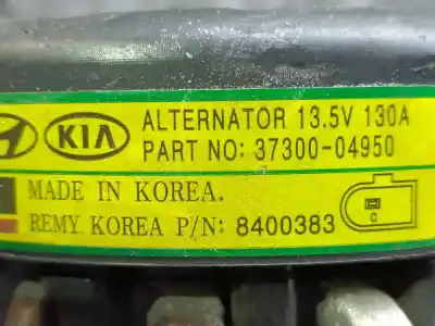 Pezzo di ricambio per auto di seconda mano ALTERNATORE per KIA STONIC  Riferimenti OEM IAM 3730004950  3730004950