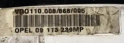Second-hand car spare part DASHBOARD for OPEL CORSA B  OEM IAM references 09113239MP  