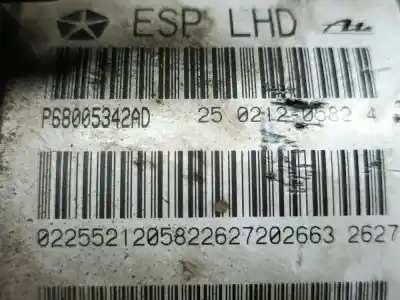 Second-hand car spare part abs for dodge avenger 2.0 16v crd cat oem iam references p68005342ad  25021205824