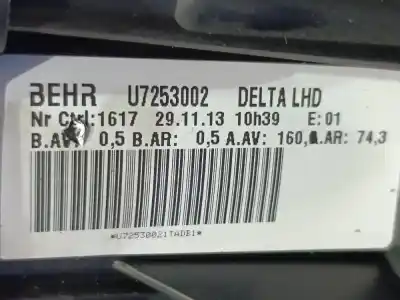 Автозапчасти б/у нагревательный вентилятор за opel astra j lim. astra j ссылки oem iam u7253002  25020140