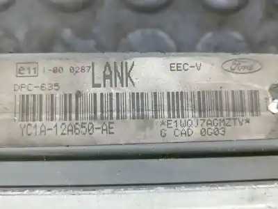 Pièce détachée automobile d'occasion Calculateur Moteur Ecu pour FORD TRANSIT FURGÓN (TT9) 2.4 FT 330 L [2.4 Ltr. - 103 kW TDCi CAT] Références OEM IAM YC1A12A650AE  