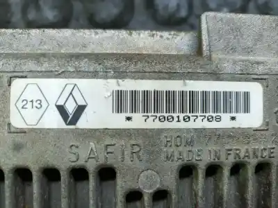 Second-hand car spare part ecu engine control for renault clio iv 1.2 tce energy 118 cv / 87 kw oem iam references 7700107708  7700869295