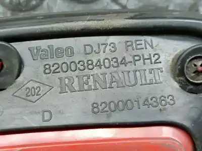 Автозапчасти б/у внутренний правый задний фонарь за renault vel satis (bj0) 2.2 dci turbodiesel ссылки oem iam 8200384034  8200014363