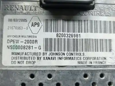 Автозапчастина б/у панель інструментів для renault vel satis (bj0) 2.2 dci turbodiesel посилання на oem iam 8200413088  