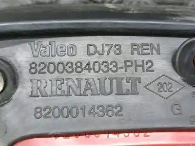 Автозапчасти б/у внутренний левый задний фонарь за renault vel satis (bj0) 2.2 dci turbodiesel ссылки oem iam 8200384033  8200014362