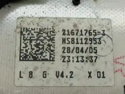 Peça sobressalente para automóvel em segunda mão quadrante por renault kangoo f kc0 alize referências oem iam 8200176654  