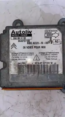 Pezzo di ricambio per auto di seconda mano CENTRALINA AIRBAG per PEUGEOT 206  Riferimenti OEM IAM 600237100  