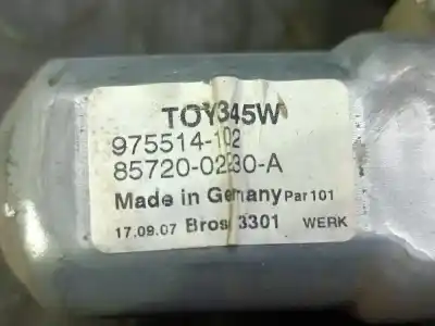 Peça sobressalente para automóvel em segunda mão  por TOYOTA AURIS  Referências OEM IAM 8570202020  