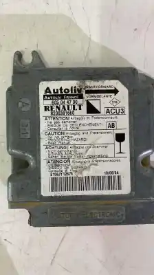 Second-hand car spare part AIRBAG CONTROL UNIT for RENAULT KANGOO  OEM IAM references 8200381660  