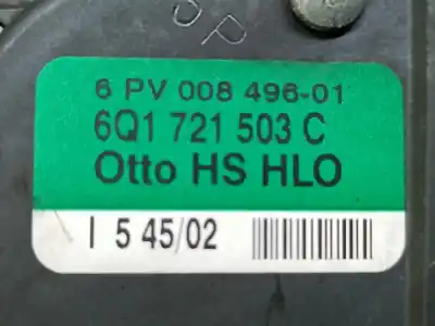 Tweedehands auto-onderdeel PEDAALPOTENTIOMETER voor SEAT LEON  OEM IAM-referenties 6Q1721503C  