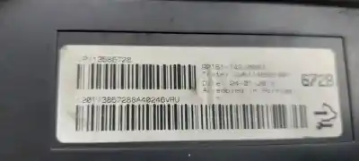 Second-hand car spare part electronic module for opel zafira c excellence start stop oem iam references 90151742  