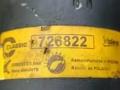 Peça sobressalente para automóvel em segunda mão motor de arranque por citroen c2 collection referências oem iam 726822  0001112029