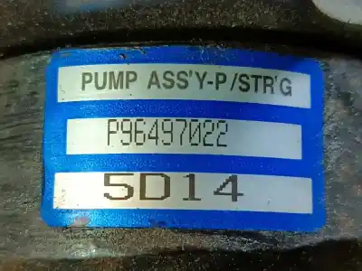 Pezzo di ricambio per auto di seconda mano pompa sterzo per chevrolet evanda 2.0 riferimenti oem iam p96497022  