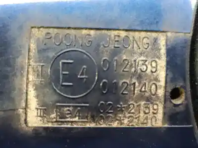 Second-hand car spare part right rearview mirror for daewoo tacuma cdxplus oem iam references e4012139  