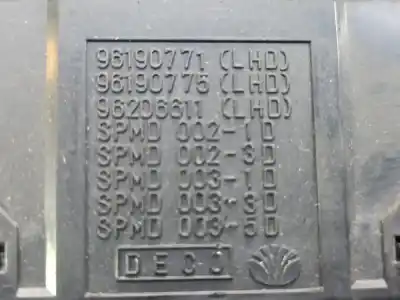 Second-hand car spare part left front power window switch for daewoo tacuma cdxplus oem iam references   