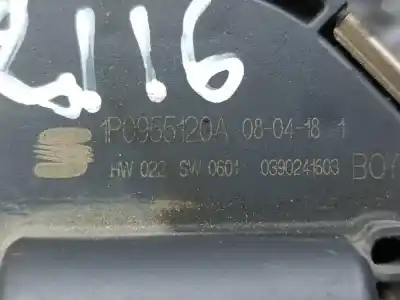 Peça sobressalente para automóvel em segunda mão motor do limpa para brisas por seat leon (1p1) leon 1p1 referências oem iam 1p0955024b