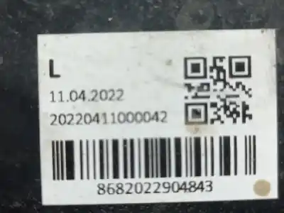 Автозапчастина б/у лівий ход ліхар для dacia logan k7j710 посилання на oem iam 8682022904843  20220411000042