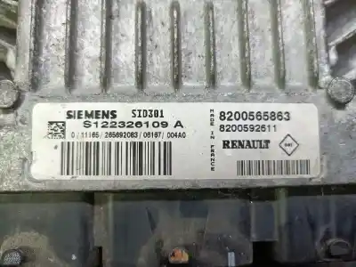 Pezzo di ricambio per auto di seconda mano centralina motore per renault scénic ii (jm0/1_) 2.0 (jm05, jm0u, jm1n, jm1u, jm2v) riferimenti oem iam 8200565863  8200592611