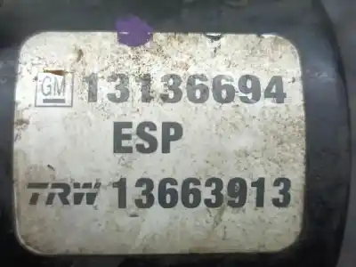 Автозапчастина б/у АБС для OPEL SIGNUM  Посилання на OEM IAM 13136694  