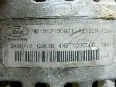 Pezzo di ricambio per auto di seconda mano alternatore per ford focus berlina (cap) qqdb riferimenti oem iam 4m5t10300lc  