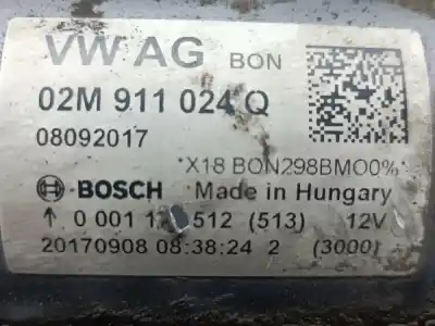 Recambio de automóvil de segunda mano de MOTOR ARRANQUE para SEAT IBIZA  referencias OEM IAM 02M911024Q  