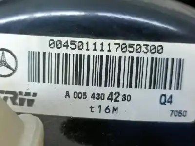 Second-hand car spare part brake servo for clase c clase a w168 170 cdi 168.009 oem iam references   