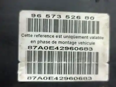 Peça sobressalente para automóvel em segunda mão abs por citroen c4 berlina collection referências oem iam 9649988180  