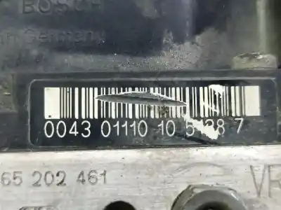 Second-hand car spare part abs for clase c clase a w168 170 cdi 168.009 oem iam references a0044310912  0265202461