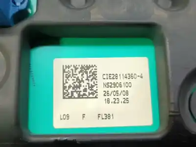 Second-hand car spare part dashboard for citroen c4 berlina collection oem iam references 96631954zd  