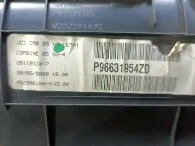 Second-hand car spare part dashboard for citroen c4 berlina collection oem iam references 96631954zd  