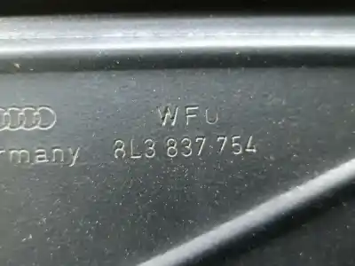 Автозапчасти б/у регулятор стекла переднего правого за audi a3 (8p) 1.6 102 cv / 75 kw ссылки oem iam 8l3837754  