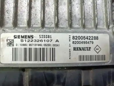 Автозапчастина б/у ебу контролер двигуна для renault megane i scenic ja renault посилання на oem iam 8200542288  8200495479