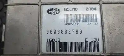 Second-hand car spare part ecu engine control for peugeot 605 srti oem iam references 9603882780