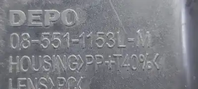 Second-hand car spare part Left Headlight for DACIA LOGAN K7J710 OEM IAM references 085511153LM  