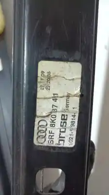 Second-hand car spare part driver left window regulator for audi a4 ber. (b8) basico oem iam references 8k087461  