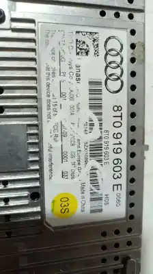Second-hand car spare part multifunction display for audi a4 ber. (b8) basico oem iam references 8t0919603e  