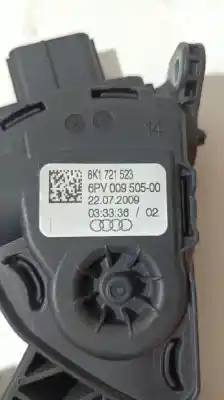 Second-hand car spare part ACCELERATOR PEDAL for AUDI A4  OEM IAM references 8K1721523  