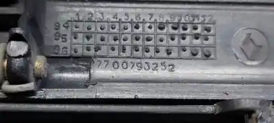 Second-hand car spare part exterior left front door handle for renault 19 hatchback b c53 gtr oem iam references 7700793252  