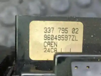 İkinci el araba yedek parçası çok fonksiyonlu kontrol için citroen saxo mod 1.5 d - nº3672-lado izquierdo - oscuro - rojo con detalle. portalamparas regular oem iam referansları 96236415zl  