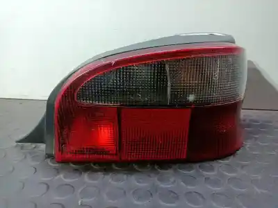 Second-hand car spare part right tailgate light for citroen saxo mod 1.5 d - nº3672-lado izquierdo - oscuro - rojo con detalle. portalamparas regular oem iam references   