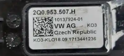 Peça sobressalente para automóvel em segunda mão comandos de alavanca por seat ibiza (kj1) reference referências oem iam 2q0953507h  